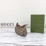 Gucci Ophidia mini bag - Beige and ebony GG Supreme canvas 19cm - 6