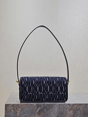 Miss Dior Flap Bag Blue Miss Dior Allover Denim 22 x 11 x 6 cm - 3