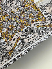 Medium Dior Book Tote Latte Embroidery with Gold-Tone Dior Around the World Motif 36 x 27.5 x 16.5 cm - 4