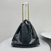 Balenciaga Crush Tote Bag Black 742941-210IT-1000 - 5