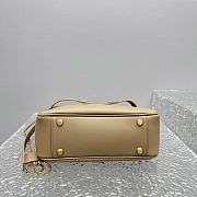 Balenciaga Bel Air Small Hobo Bag in latte smooth calfskin, aged-gold hardware 27*9*28cm - 3