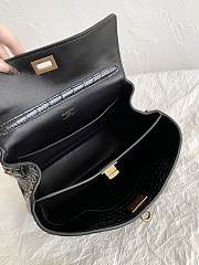 Balenciaga Rodeo tote bag in black 23*17*9CM - 5