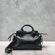 Balenciaga Neo Cagole Handbag XS Black 26*13*18cm - 5