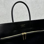 Balenciaga Bel Air Medium Carry All Bag Black Gold-tone Hardware 30*24*13cm - 5