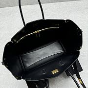 Balenciaga Bel Air Medium Carry All Bag Black Gold-tone Hardware 30*24*13cm - 2