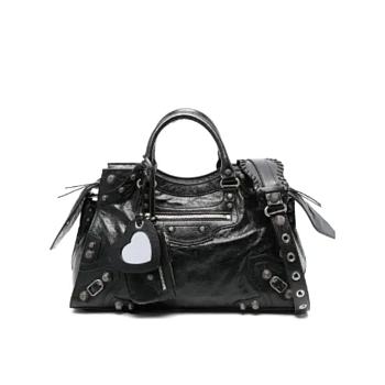 Balenciaga Neo Cagole City Tote Bag in Black 46.5*30*13cm