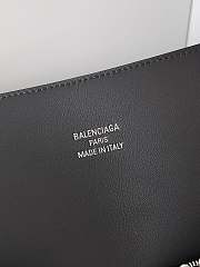 Balenciaga Bel Air XL Carry All Bag Aged-Silver Hardware Black 51.8*61.9*23.8cm - 3