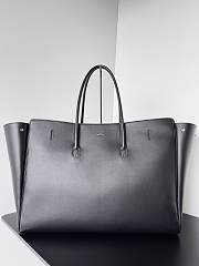 Balenciaga Bel Air XL Carry All Bag Aged-Silver Hardware Black 51.8*61.9*23.8cm - 2