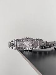 Balenciaga Le Cagole Mini Duffle Bag Metallized 19.8*14*11.9CM - 2