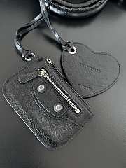 Balenciaga Le Cagole Duffle Medium Leather Top Handle Bag in Black 30*14*20CM - 2