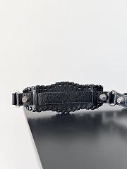 Balenciaga Le Cagole Duffle Medium Leather Top Handle Bag in Black 30*14*20CM - 3