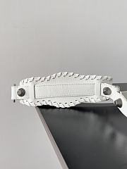 Balenciaga Le Cagole Duffle Medium Leather Top Handle Bag in White 30*14*20CM - 2