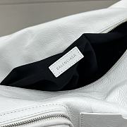 Balenciaga Superbusy Large Sling Bag White 37.5*28*14.5CM - 3