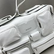 Balenciaga Superbusy Large Sling Bag White 37.5*28*14.5CM - 2
