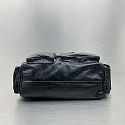Balenciaga Superbusy Large Sling Bag Black 37.5*28*14.5CM - 5