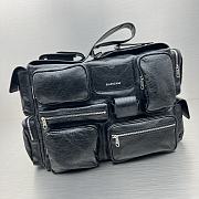 Balenciaga Superbusy Large Sling Bag Black 37.5*28*14.5CM - 3