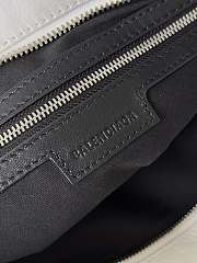 Balenciaga Le City Medium Bag in Optic White 37*23.4*14.9cm - 4