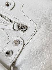 Balenciaga Le City Medium Bag in Optic White 37*23.4*14.9cm - 2