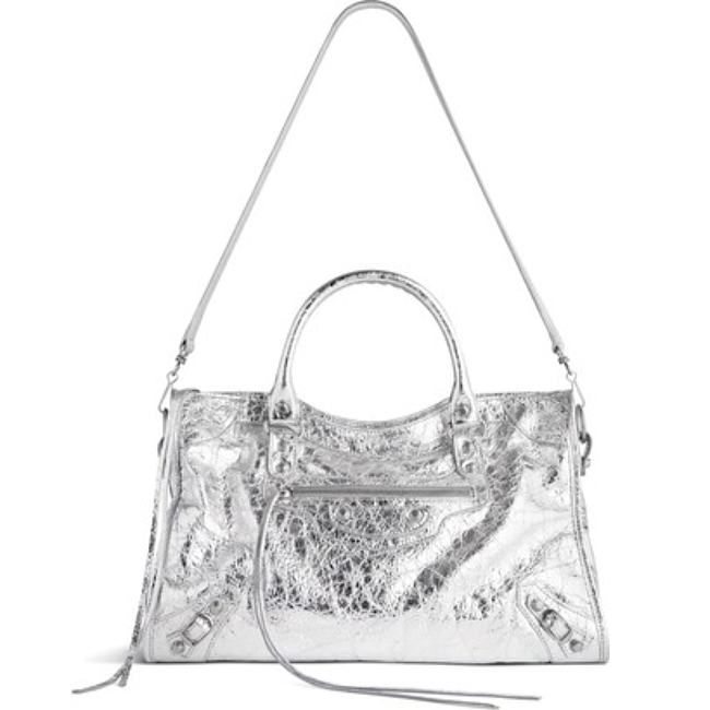 Balenciaga Le City Medium Bag in Silver 37*23.4*14.9cm - 1