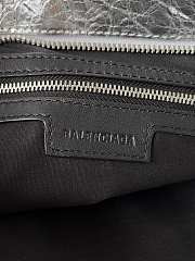 Balenciaga Le City Medium Bag in Silver 37*23.4*14.9cm - 4