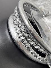 Balenciaga Le City Medium Bag in Silver 37*23.4*14.9cm - 5