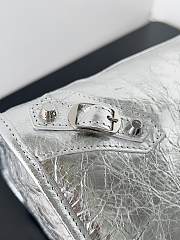 Balenciaga Le City Medium Bag in Silver 37*23.4*14.9cm - 2