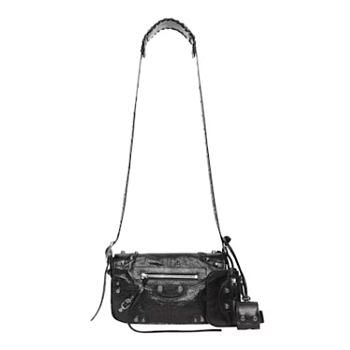 Balenciaga Flap Bag Le Cagole XS Black 24*14*5cm