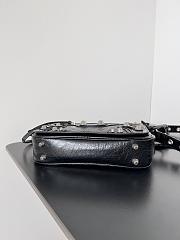 Balenciaga Flap Bag Le Cagole XS Black 24*14*5cm - 3