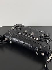 Balenciaga Flap Bag Le Cagole XS Black 24*14*5cm - 4