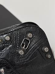 Balenciaga Flap Bag Le Cagole XS Black 24*14*5cm - 2