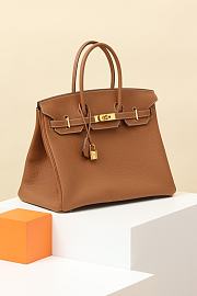 Hermes Birkin Togo 35 Gold 35*25*18CM - 5