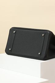 Hermes Birkin Togo 35 Silver-tone Noir 35*25*18CM - 6