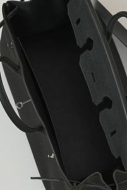 Hermes Birkin Togo 35 Silver-tone Noir 35*25*18CM - 4