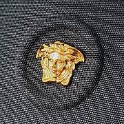 Versace La Medusa Canvas Tote Black color 40*16*29CM - 3