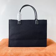 Versace La Medusa Canvas Tote Black color 40*16*29CM - 2