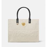 Versace Canvas Tote Bag White color 40*16*29CM - 1