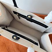 Versace Canvas Tote Bag White color 40*16*29CM - 4