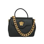 Versace Medium La Medusa Handle Bag with gold chain 25*15*22cm - 1