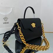 Versace Medium La Medusa Handle Bag with gold chain 25*15*22cm - 3