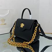 Versace Medium La Medusa Handle Bag with gold chain 25*15*22cm - 5