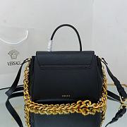 Versace Medium La Medusa Handle Bag with gold chain 25*15*22cm - 6