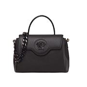 Versace Medium La Medusa Handle Bag with black chain 25*15*22cm - 1