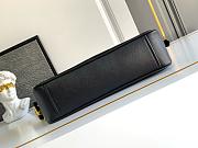 Prada Medium re-nylon and leather tote bag 28x13x8cm - 3