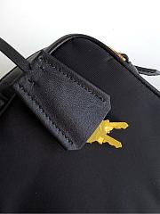 Prada Medium re-nylon and leather tote bag 28x13x8cm - 2