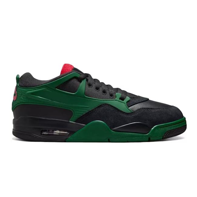 Air Jordan 4 RM Black Gorge Green University Red FQ7939-003 - 1