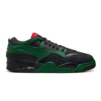 Air Jordan 4 RM Black Gorge Green University Red FQ7939-003