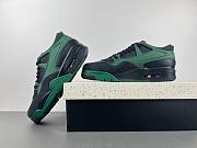 Air Jordan 4 RM Black Gorge Green University Red FQ7939-003 - 2