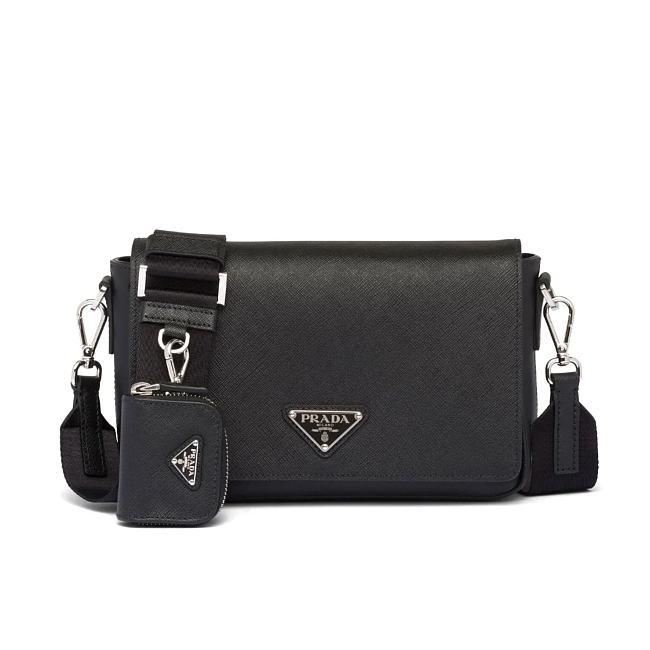 Prada Saffiano leather shoulder bag 22x14.5x5cm - 1