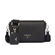 Prada Saffiano leather shoulder bag 22x14.5x5cm - 1