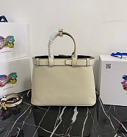 Prada Buckle small leather handbag with belt 35x25x14cm - 3